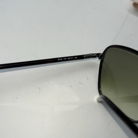 NWOB Tod’s Metal Brown Square Sunglasses ~ TO 36 14F - Picture 10 of 16